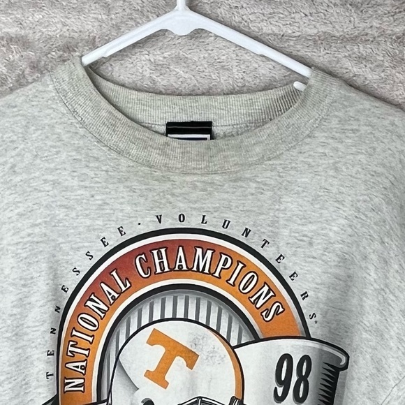Vintage University of Tennessee National Champions 1998 Sweatshirt XL Pro Player - Picture 2 of 14